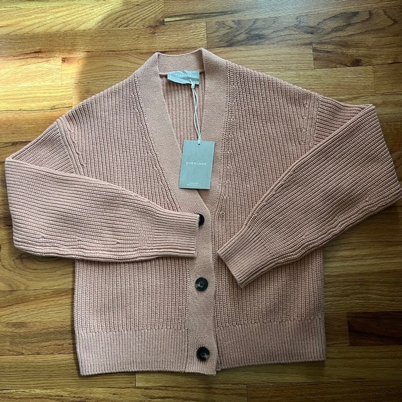 Everlane Sweaters - Everlane Blush Pink /terracotta /clay 100% organic cotton, NWT women’s size XS